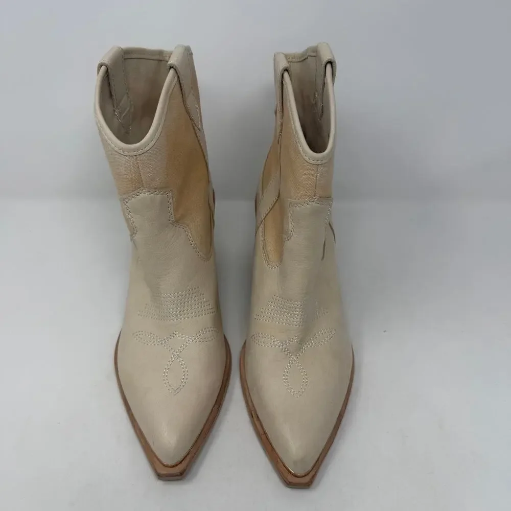 Dolce Vita Nashe Western Booties Women Size 8